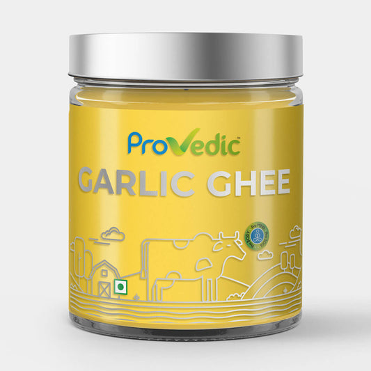 ProVedic Garlic Infused Cow Ghee - Flavoured Ghee 250ML